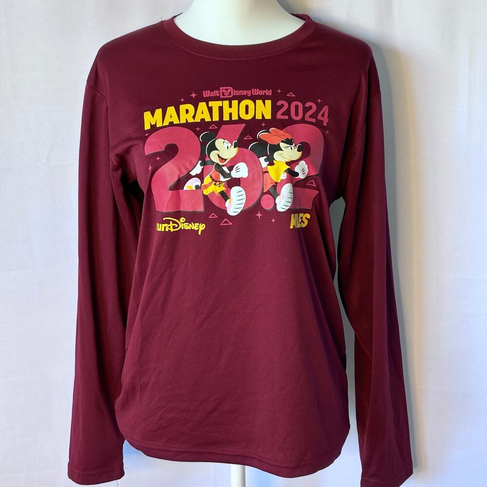 Disney World Marathon 2024 RunDisney Long Sleeve Shirt S
